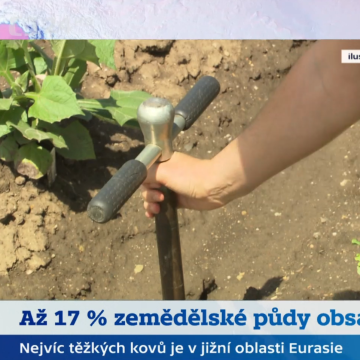 Až 17 % zemědělské půdy v ČR obsahuje těžké kovy
