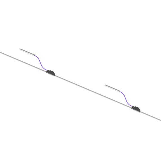 Multipoint piezometry s vibrující strunou